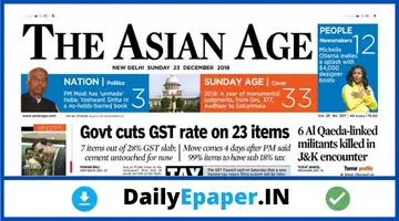 The Asian Age epaper The Asian Age epaper